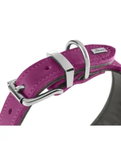 HUNTER Hundehalsband Malta magenta 42 cm