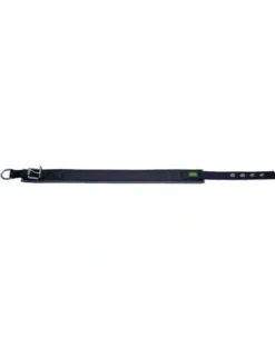 HUNTER Hundehalsband Neopren Reflect schwarz S/M