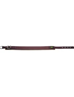 HUNTER Hundehalsband Neopren Reflect braun, karamell M/L
