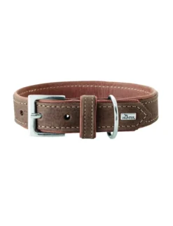 HUNTER Hundehalsband Porto tabak 30 cm