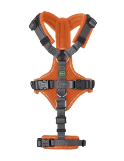 HUNTER Hunde Sicherheitsgeschirr Maldon orange, grau XS