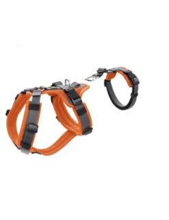 HUNTER Hunde Sicherheitsgeschirr Maldon orange, grau XS
