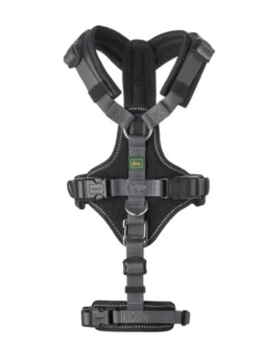 HUNTER Hunde Sicherheitsgeschirr Maldon grau, schwarz XS