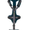 HUNTER Hunde Sicherheitsgeschirr Maldon grau, petrol XS/S