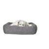HUNTER Hundesofa Kumara grau 60 x 40 cm