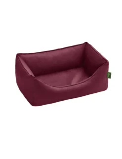 HUNTER Orthopädisches Hundesofa Cleveland bordeauxrot 60 x 40 cm