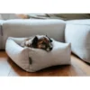 HUNTER Orthopädisches Hundesofa Trosa grau 100 x 80 cm