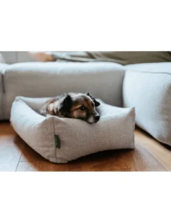 HUNTER Orthopädisches Hundesofa Trosa grau 100 x 80 cm