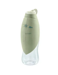 HUNTER Outdoor Trinkflasche mit Silikonnapf beige 550 ml