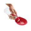 HUNTER Outdoor Trinkflasche mit Silikonnapf rot 550 ml