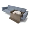 HUNTER Polster-Schondecke Rockford braun 90 x 70 cm