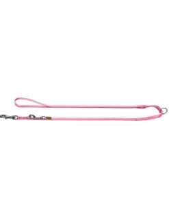 HUNTER verstellbare Führleine Tripoli hellrosa 2 m/10 mm