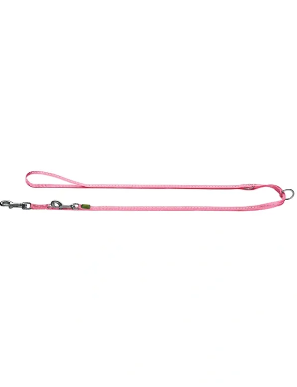 HUNTER verstellbare Führleine Tripoli hellrosa 2 m/10 mm