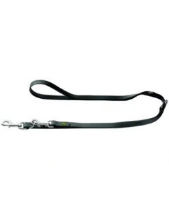 HUNTER verstellbare Führleine Convenience schwarz 2 m/15 mm