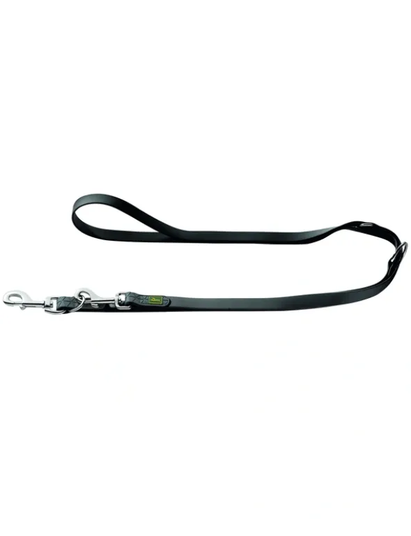 HUNTER verstellbare Führleine Convenience schwarz 2 m/15 mm