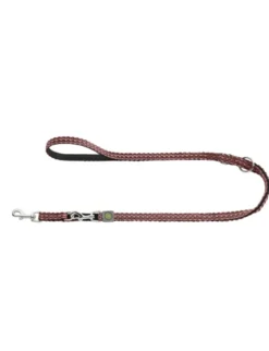 HUNTER verstellbare Führleine Hilo altrosa 2 m/15 mm