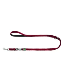 HUNTER verstellbare Führleine Hilo rot 2 m/15 mm