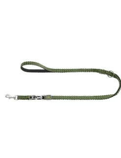 HUNTER verstellbare Führleine Hilo lindgrün 2 m/15 mm