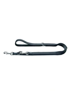 HUNTER verstellbare Führleine Divo & Maldon grau 2 m/15 mm