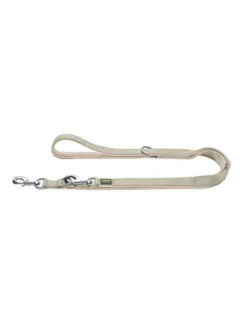 HUNTER verstellbare Führleine Divo Up taupe 2 m/20 mm