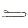 HUNTER verstellbare Führleine Havanna rauchblau, taupe 2 m/15 mm