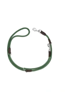 HUNTER verstellbare Führleine Freestyle dunkelgrün 2 m/8 mm