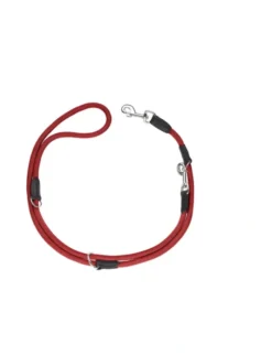 HUNTER verstellbare Führleine Freestyle rot 2 m/8 mm