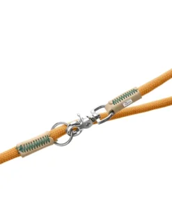 HUNTER verstellbare Führleine Malia apricot, natur 2 m/8 mm