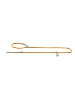 HUNTER verstellbare Führleine Malia apricot, natur 2 m/8 mm