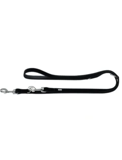 HUNTER verstellbare Führleine Softie schwarz 2 m/15 mm