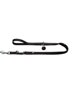 HUNTER verstellbare Führleine Aalborg dunkelbraun 2 m/10 mm