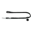 HUNTER verstellbare Führleine Solid Education schwarz 2 m/18 mm