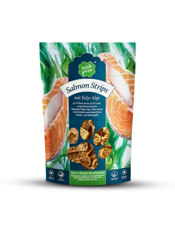 Irish Pure Salmon Strips Salmon mit Kelp-Alge 150g