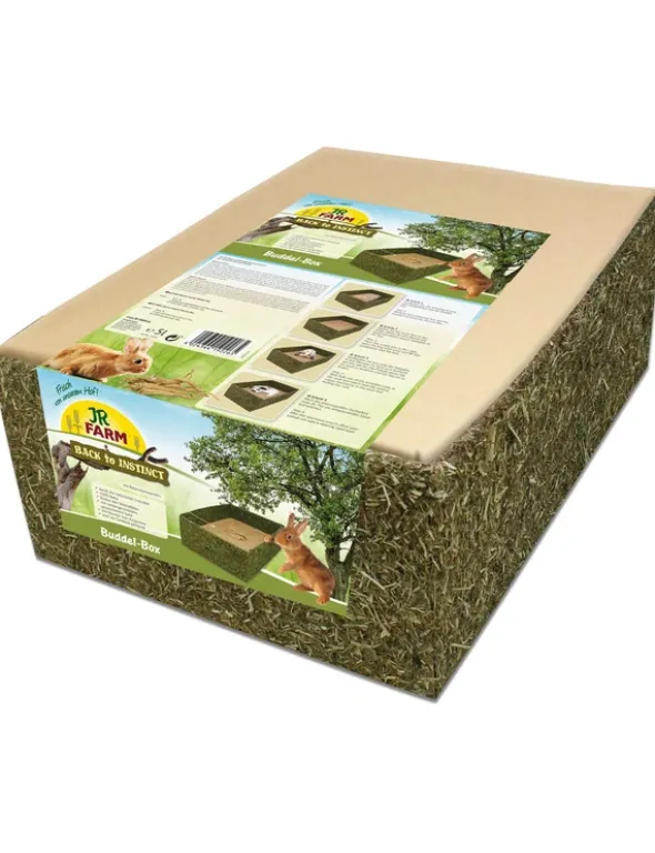JR Farm Back to Instinct Buddel-Box beige, grün
