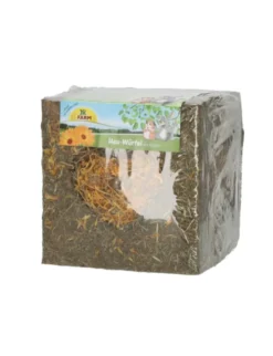 JR Farm Heu-Würfel mit Blüten 450g