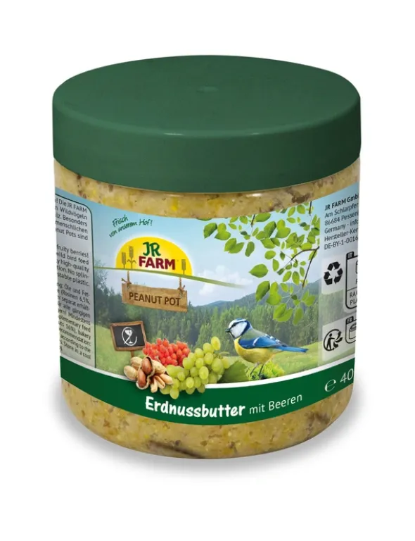 JR Farm Peanut Pot Beeren 400g
