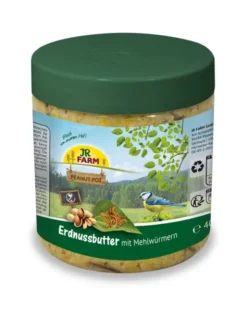 JR Farm Peanut Pot Mehlwürmer 400g