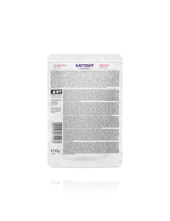 KATTOVIT FELINE DIET Diabetes Lachs 85g