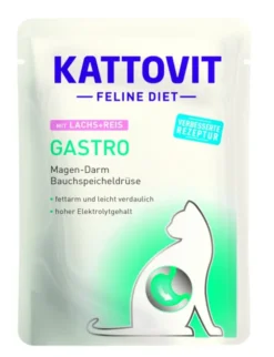 KATTOVIT FELINE DIET Gastro Lachs & Reis 85g