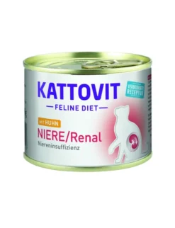 KATTOVIT FELINE DIET Renal Huhn 185g