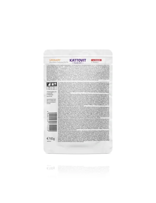 KATTOVIT FELINE DIET Urinary Kalb 85g