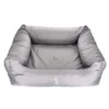 Lieblingsplatz Bett grau 120 x 105 cm
