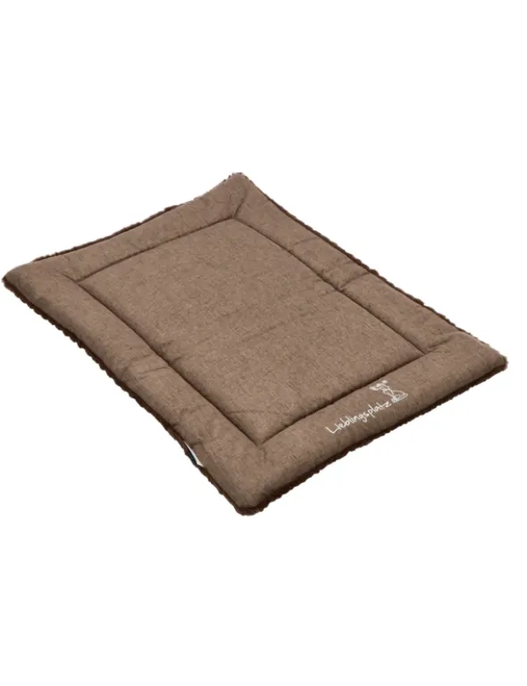 Lieblingsplatz Matte braun 75 x 55 cm