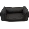 Lieblingsplatz TARO Hundebett schwarz 100 x 70 cm