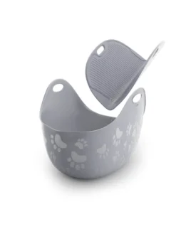 Litter Genie Katzentoilette Matte grau