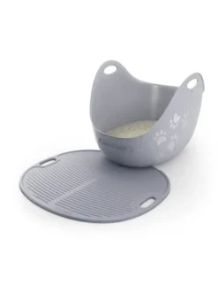 Litter Genie Katzentoilette Matte grau