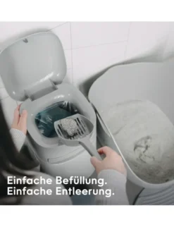 Litter Genie LitterLocker EASY Roll Entsorgungseimer grau