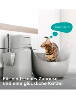 Litter Genie LitterLocker EASY Roll Entsorgungseimer grau