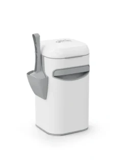 Litter Genie LitterLocker Platinum Entsorgungseimer weiß