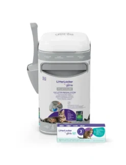 Litter Genie LitterLocker Platinum Entsorgungseimer weiß